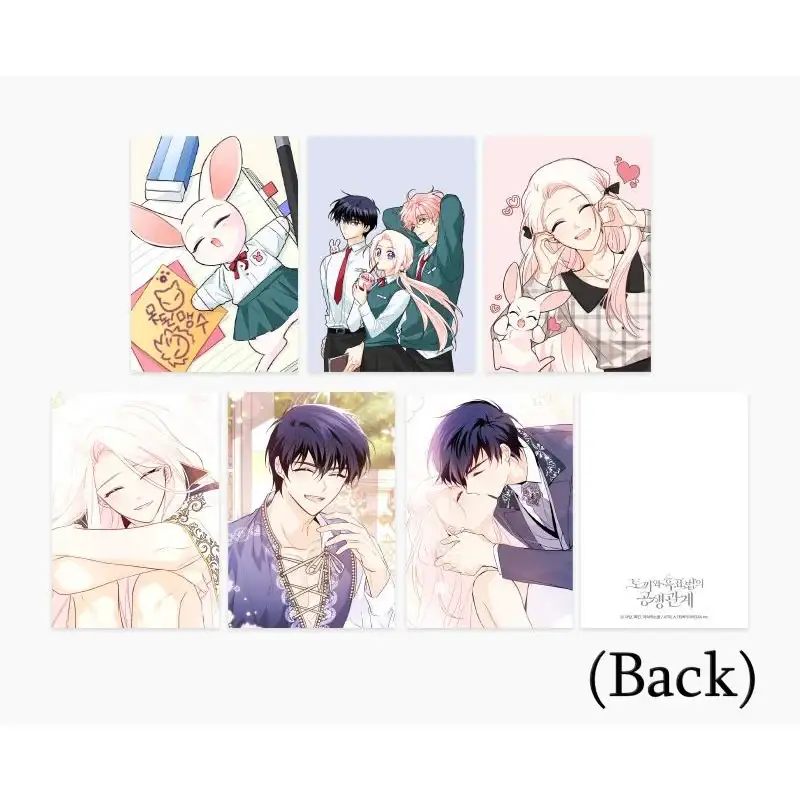 Little Rabbit And The Big Bad Leopard - Postcard Set - Image 2