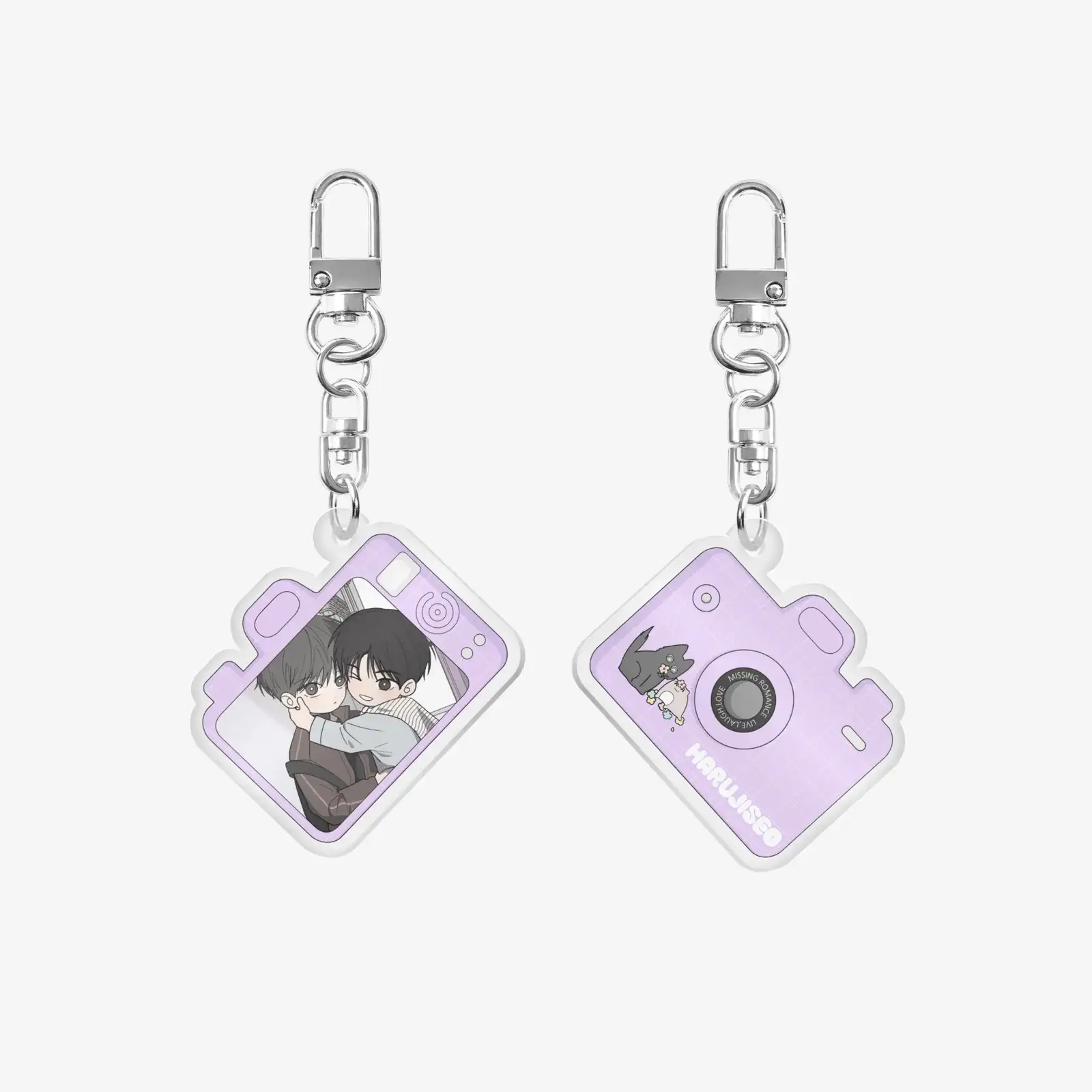 Live, Laugh, Love - Double-Sided Acrylic Keyring