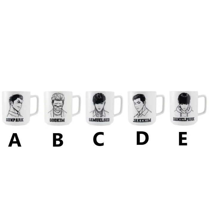 Lookism VVIP Popup Store - Character Sketch Mug - Image 2
