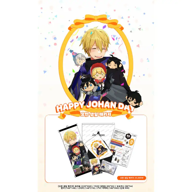 Lord of Heroes x GOODSBEE - Birthday Package - Image 4