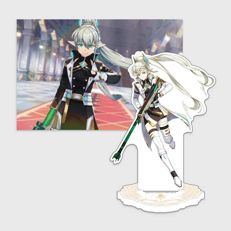 Lord of Heroes x ANIPLUS - 4th Anniversary Acrylic Stand & Photocard Set (Olga)