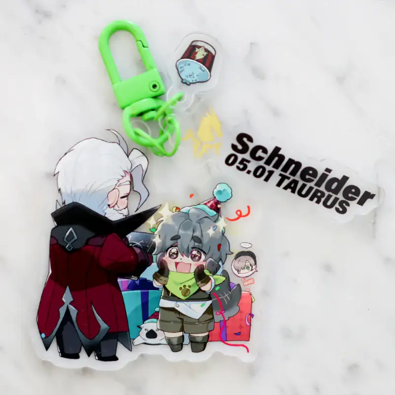 Lord of Heroes x GOODSBEE - Birthday Keyring - Image 26