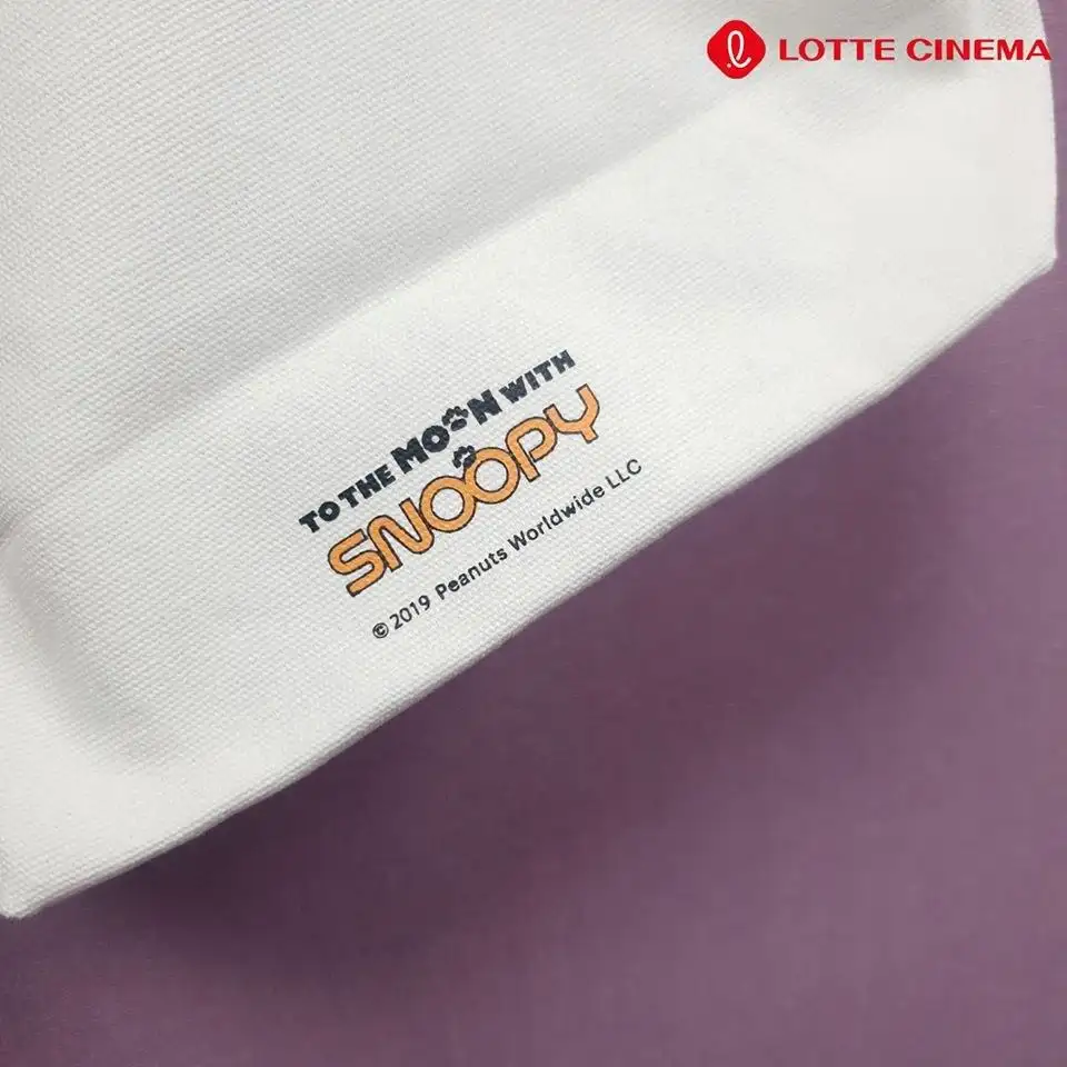 Lotte Cinema - Snoopy and Woodstock Shoulder Bag - Image 2