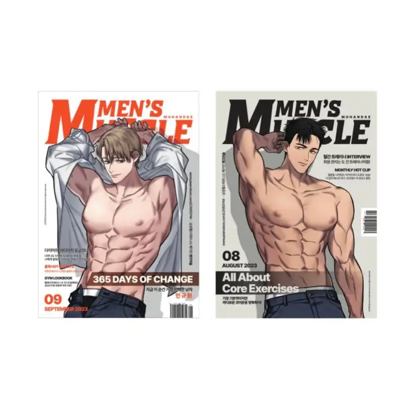Love Gym - Men's Muscle Poster Set - Image 2