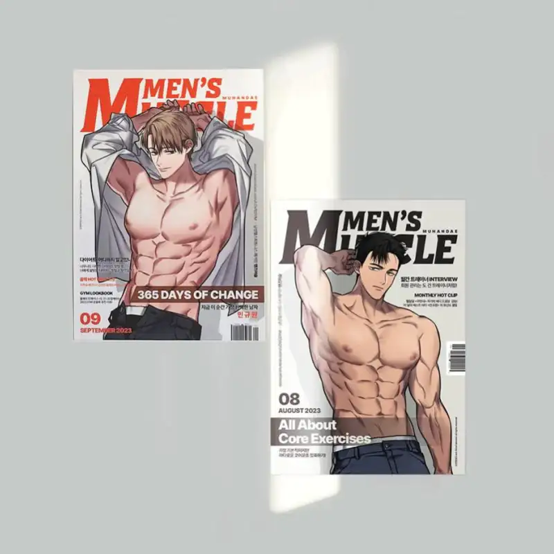 Love Gym - Men's Muscle Poster Set - Image 4