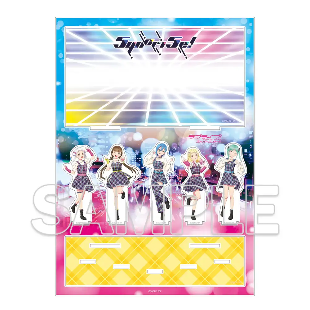 Love Live! Superstar!! x ANIPLUS - Acrylic Diorama Ver. Music-Talk-Teamwork!! - Image 2