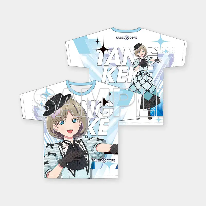 Love Live! Superstar!! x ANIPLUS - Full Graphic T-shirt Ver. Music-Talk-Teamwork!! - Image 10