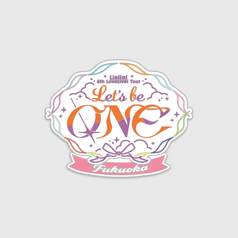 Love Live! Superstar!! x ANIPLUS - Liella! 6th LoveLive! Tour (Let's be ONE) Memorial Pin - Image 2