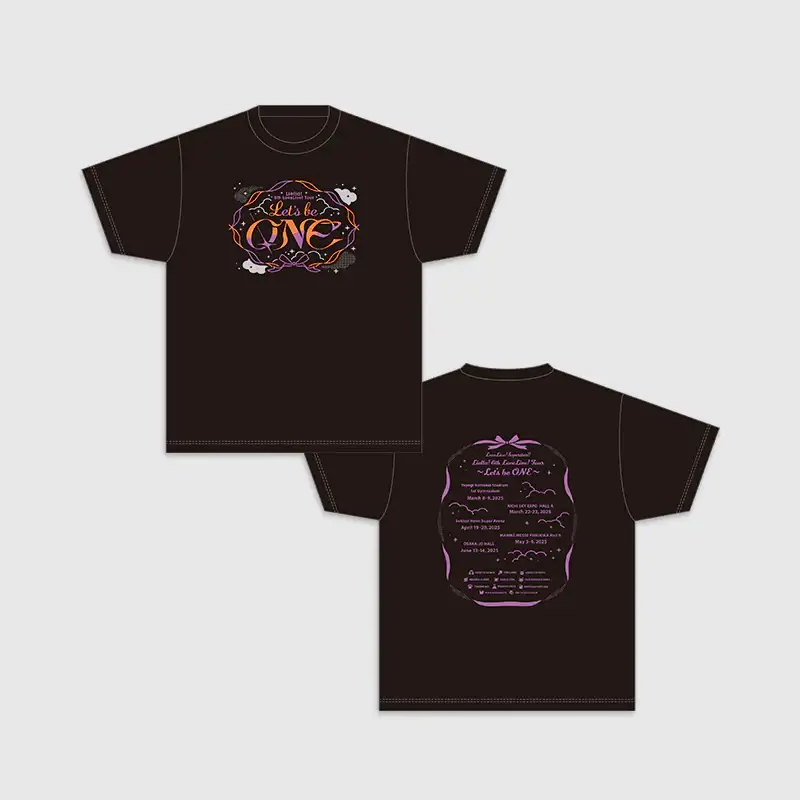 Love Live! Superstar!! x ANIPLUS - Liella! 6th LoveLive! Tour (Let's be ONE) T-Shirt - Image 2