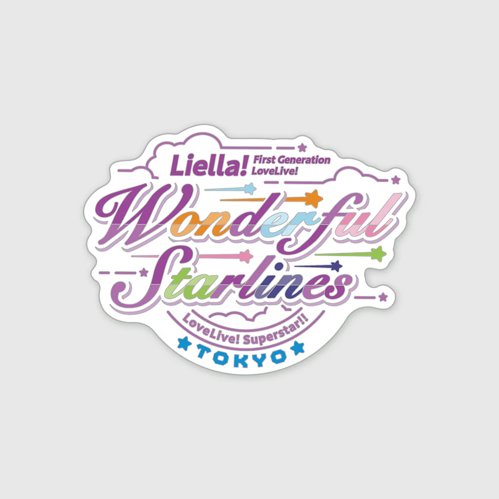 Love Live! Superstar!! x ANIPLUS - Liella! First Generation LoveLive! Wonderful Starlines Memorial Pin TOKYO