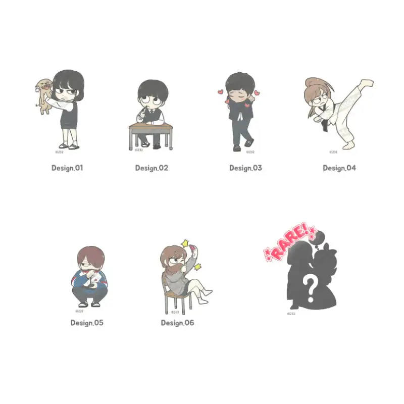 Love Revolution - Shiny Version Mini Acrylic Stand Ver.1 - Image 4