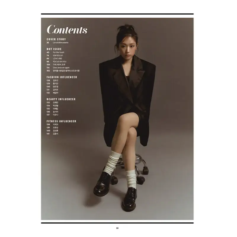 MAG & JINA Magazine - NOV/DEC 2022- Cover Shin Mina - Image 3