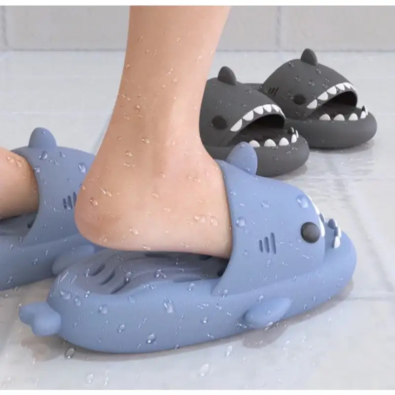 Maisonde Blank - Shark Bathroom Slippers - Image 8