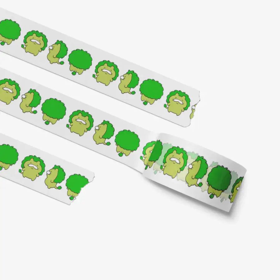 Mangzi Friends - Lil Cutie Lion Masking Tape - Image 2