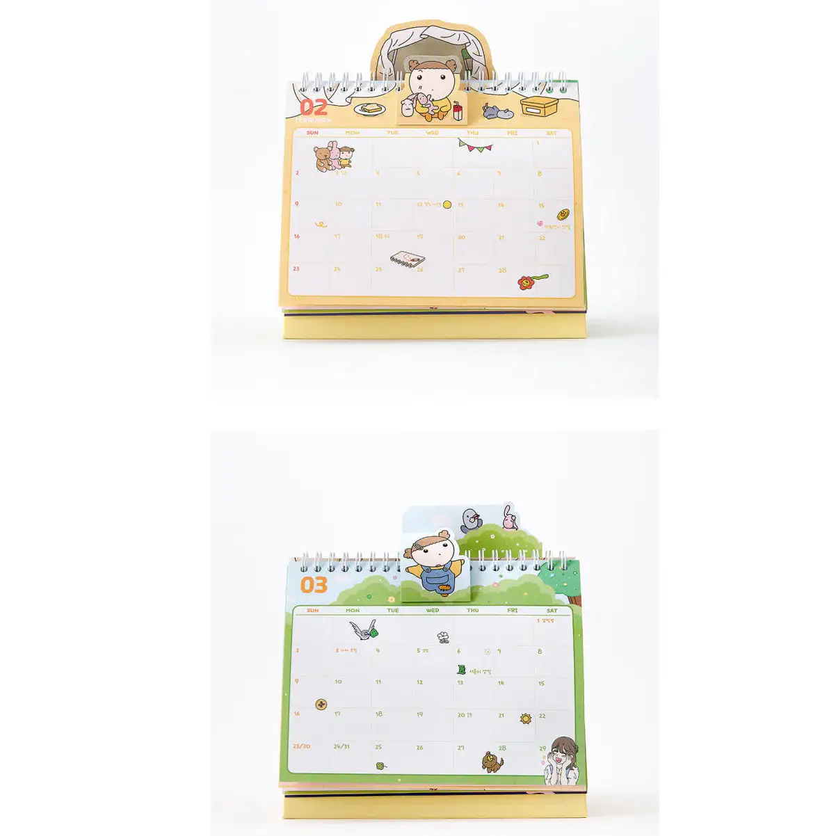 Maru Is a Puppy - Maru Gangjwi 2025 Pop-up Desk Calendar - Image 4
