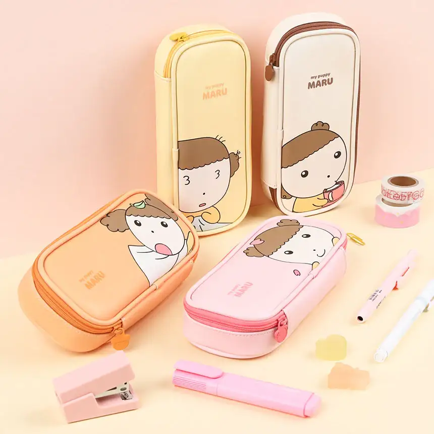 Maru Is a Puppy - Rectangular Multi Pouch