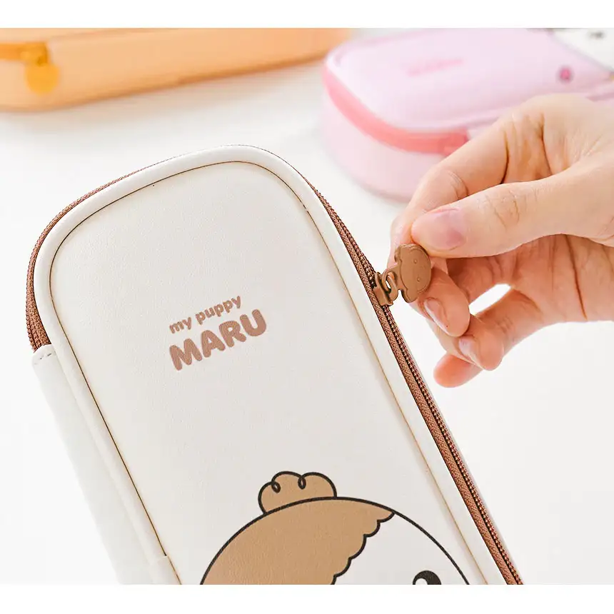 Maru Is a Puppy - Rectangular Multi Pouch - Image 3