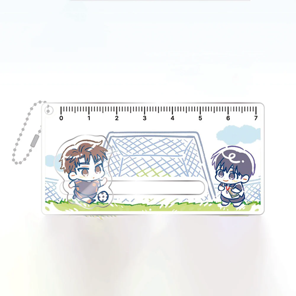 Meet Me Halfway X Be On Cafe - Acrylic Slide Keyring