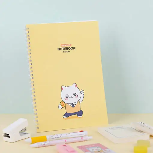 Meow Man - B5 Spring Notebook - Image 5