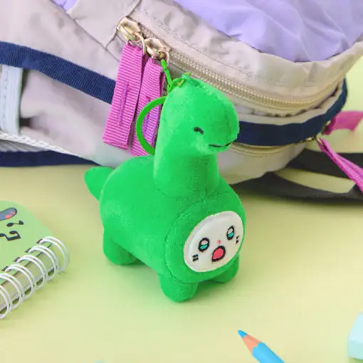 Meow Man - Dinosaur Chunbae Mini Doll Keychain - Image 2