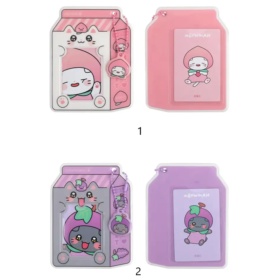 Meow Man - PVC Photo Card Holder - Image 8