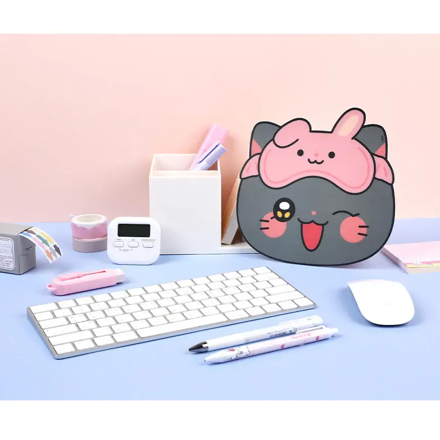 Meow Man - Sleeping Mask Mousepad - Image 5