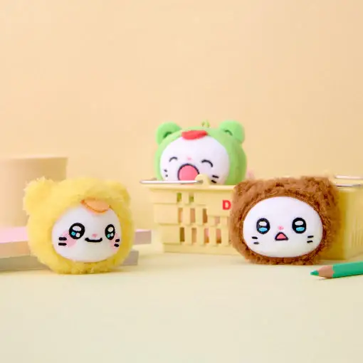 Meow Man - Soft Face Keyring - Image 2