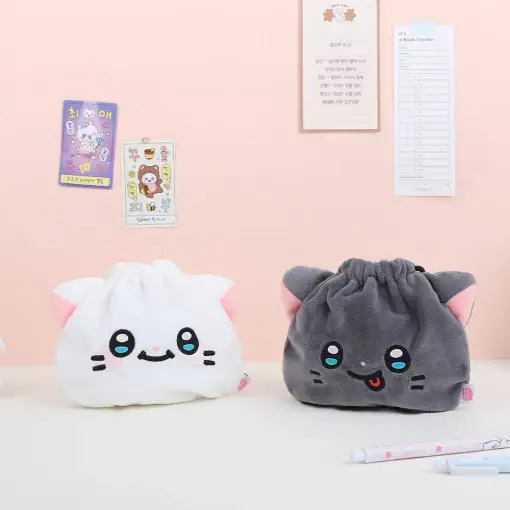 Meow Man - String Pouch - Image 2