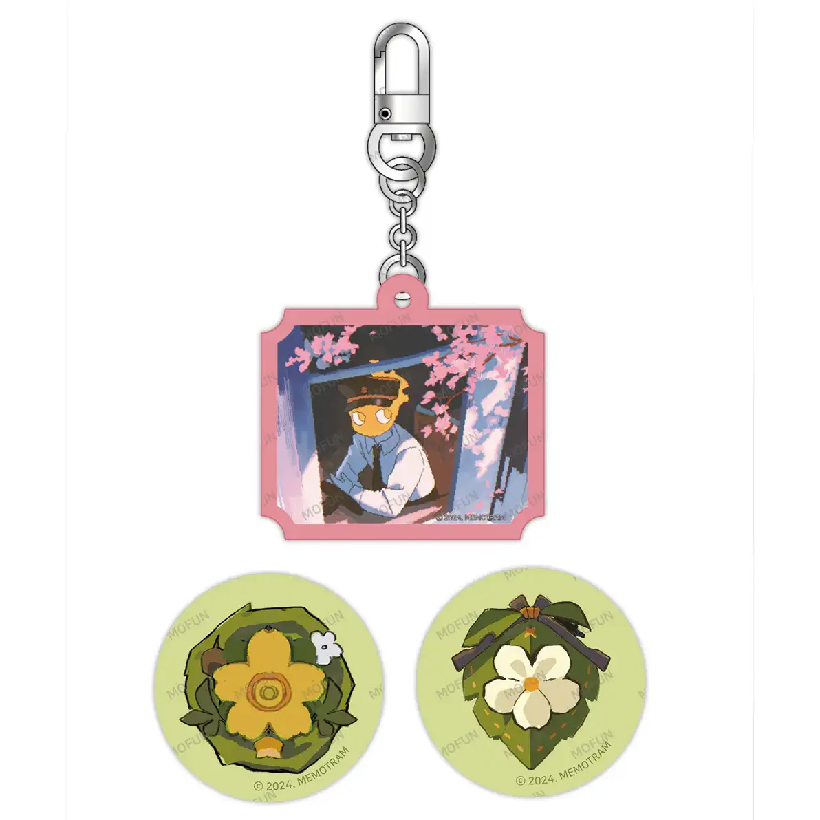 Mofun x 4Artist - Dust Girl Acrylic Keyring Set - Image 3