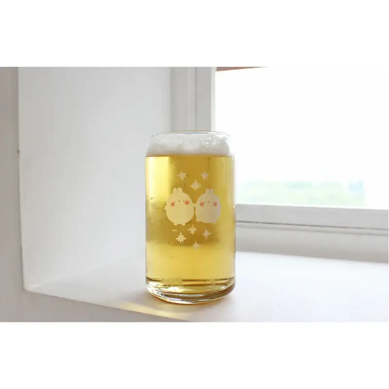 Molang - Can-Shaped Glass Cup - Image 12