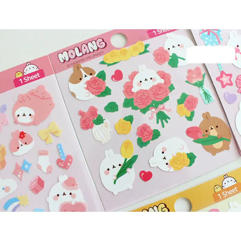 Molang - Diary Deco Stickers - Image 10