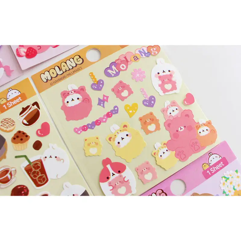 Molang - Diary Deco Stickers - Image 16