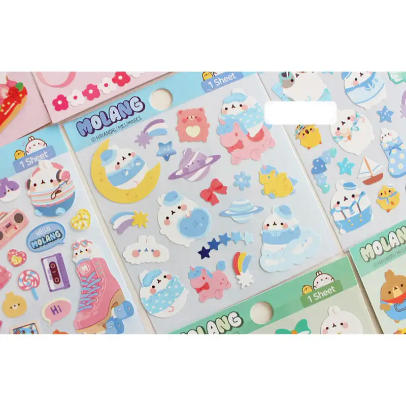 Molang - Diary Deco Stickers - Image 22