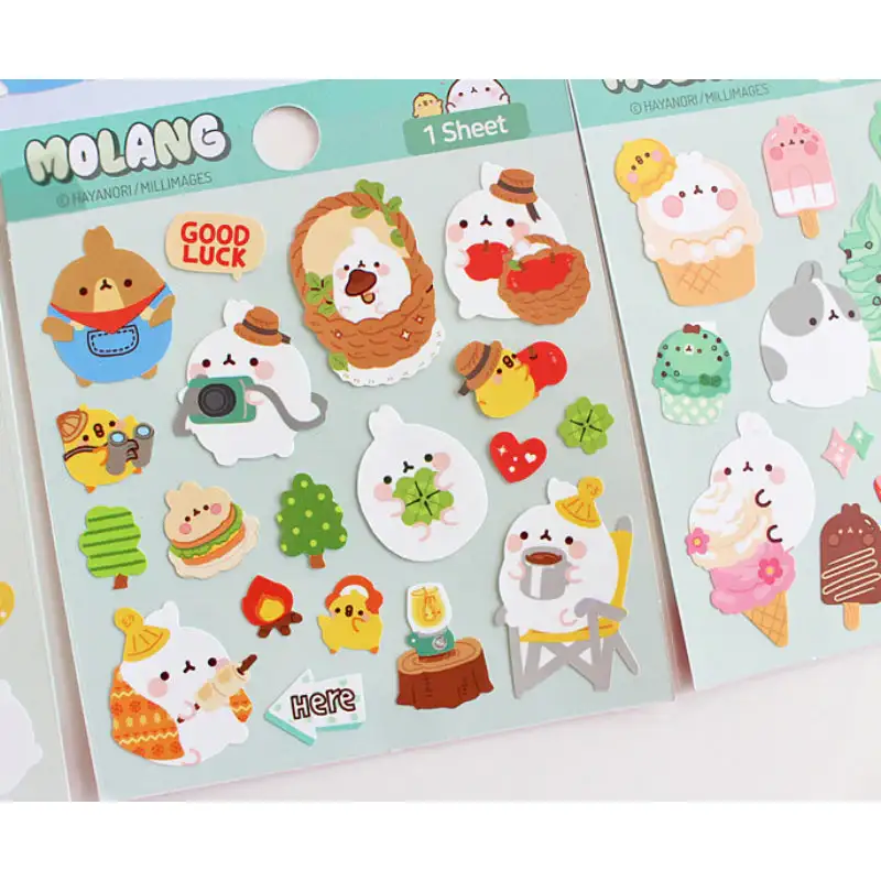 Molang - Diary Deco Stickers - Image 27