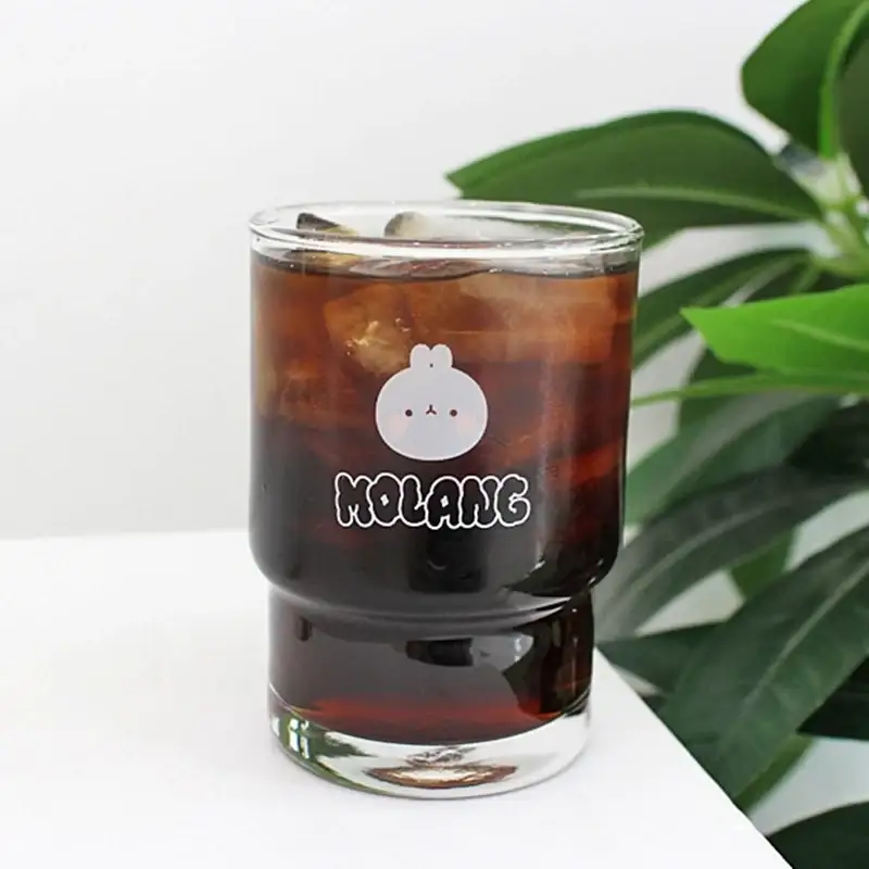 Molang - Double Glass Cup - Image 4