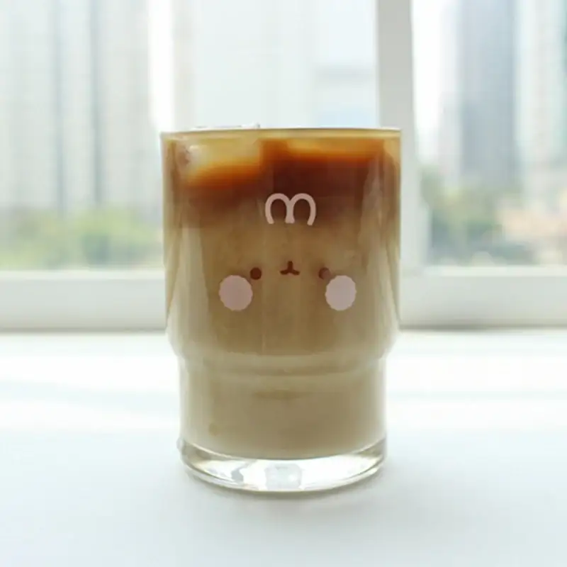Molang - Double Glass Cup - Image 5