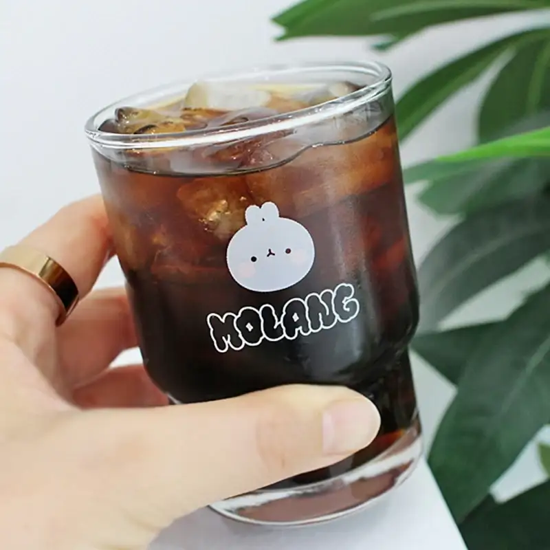 Molang - Double Glass Cup - Image 6