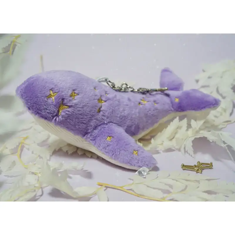 MONGMONG SPACE - Embroidery Whale Doll Keyring - Image 3
