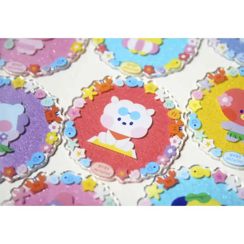 Monopoly x BT21 - Acrylic Coaster - Summer Sky - Image 2