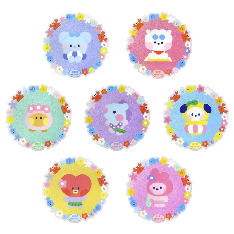 Monopoly x BT21 - Acrylic Coaster - Summer Sky - Image 21