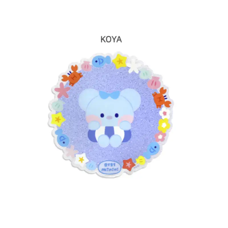 Monopoly x BT21 - Acrylic Coaster - Summer Sky - Image 8