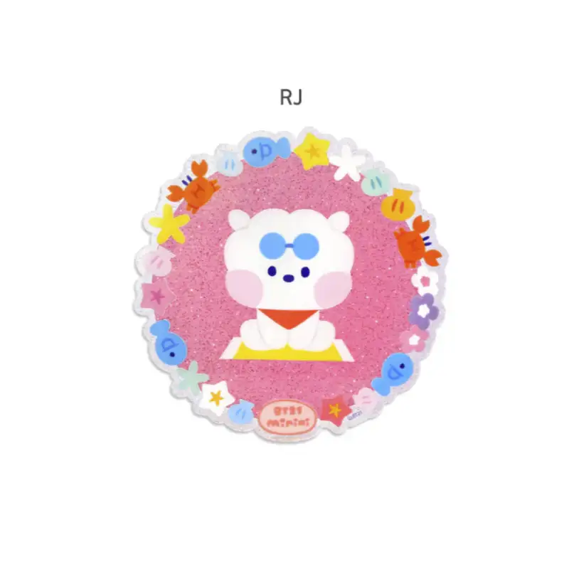Monopoly x BT21 - Acrylic Coaster - Summer Sky - Image 9