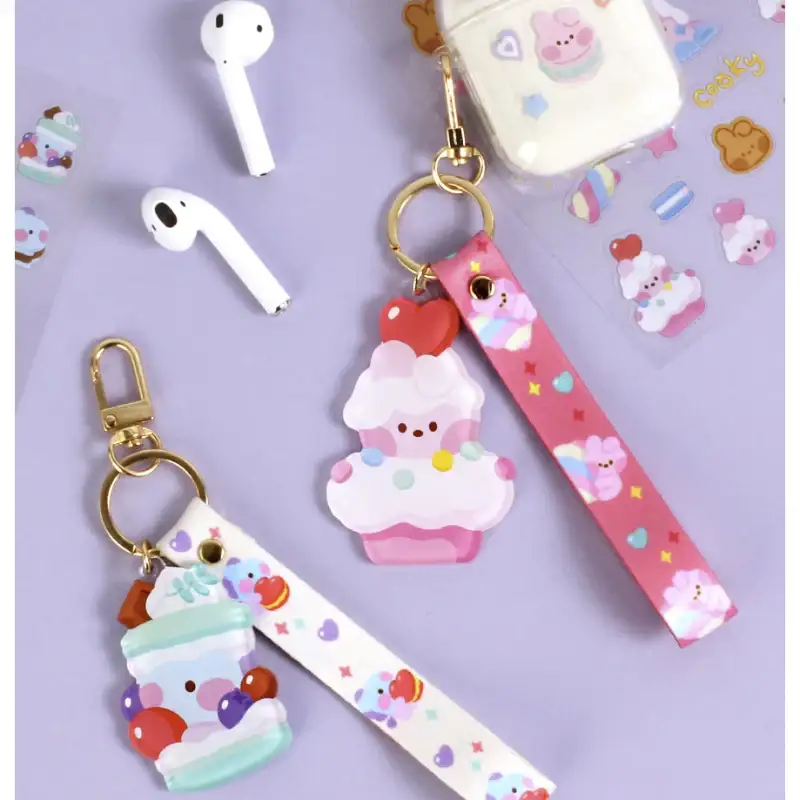 Monopoly x BT21 - Acrylic Strap Keyring - Sweetie - Image 2