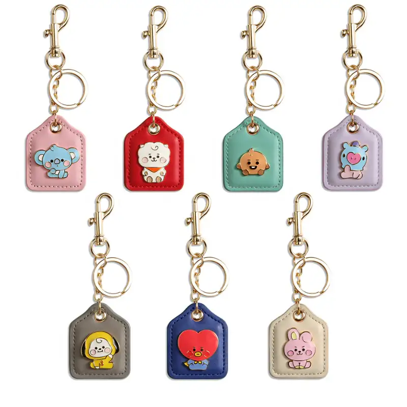 Monopoly x BT21 - Baby Leather Metal Keyring - Image 14