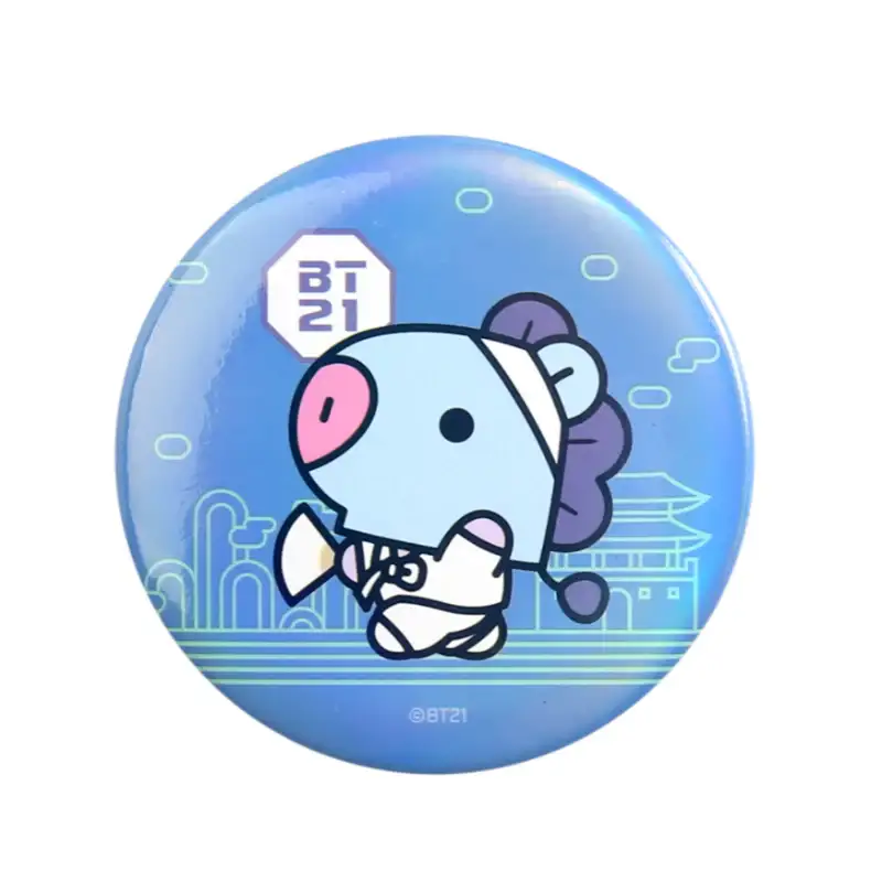 Monopoly x BT21 - Can Badge - Hanbok - Image 11