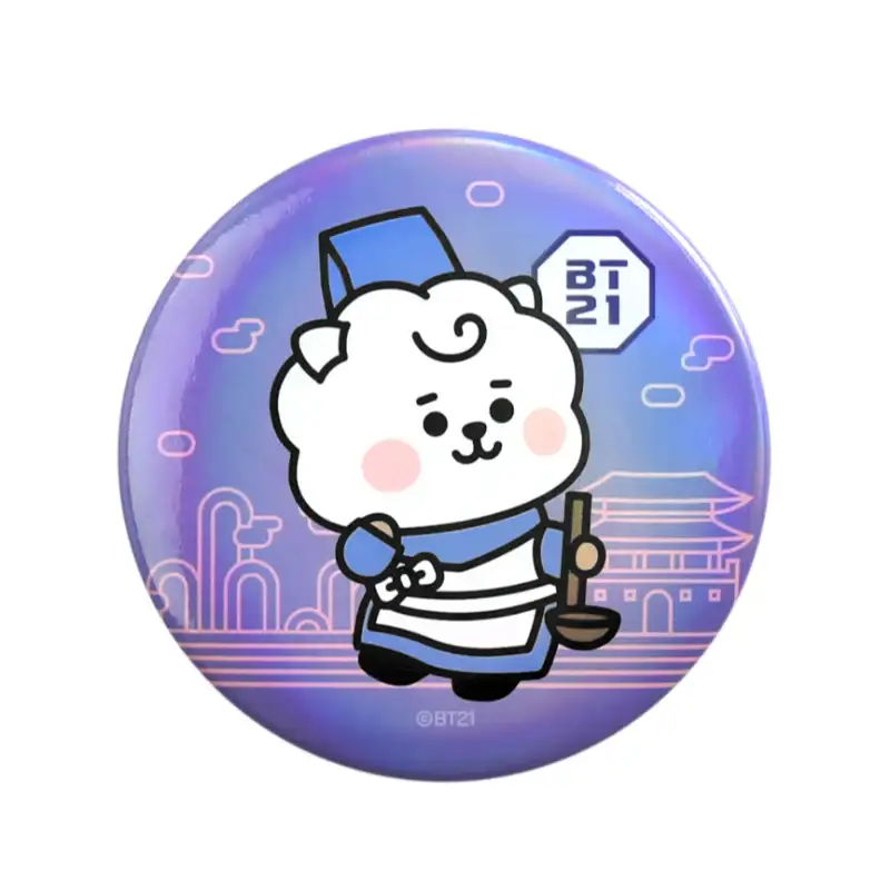 Monopoly x BT21 - Can Badge - Hanbok - Image 13