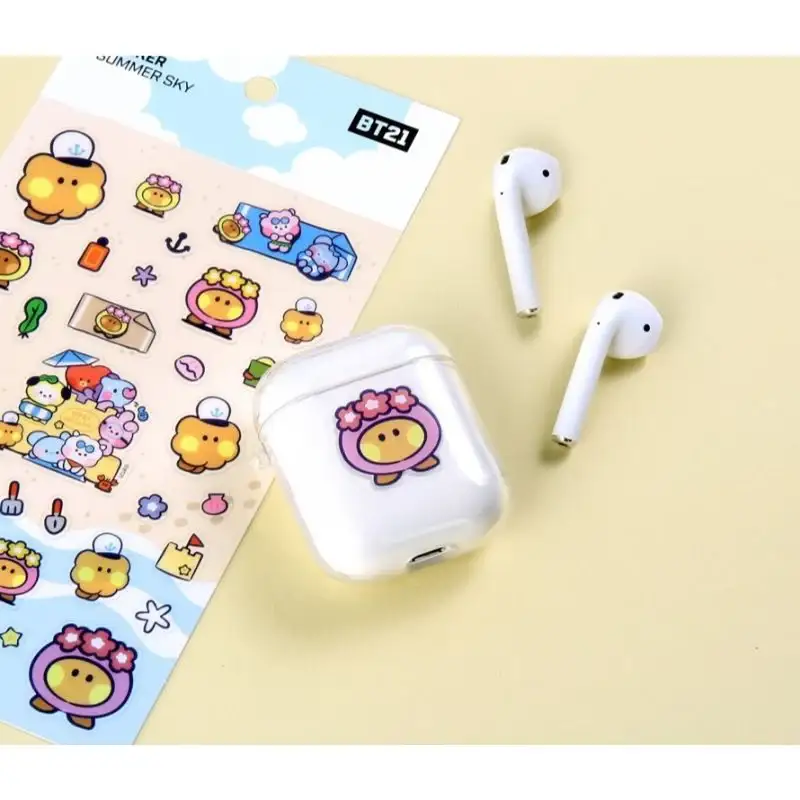 Monopoly x BT21 - Clear Sticker - Summer Sky - Image 3