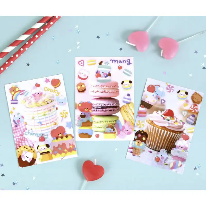 Monopoly x BT21 - Clear Sticker - Sweetie - Image 12