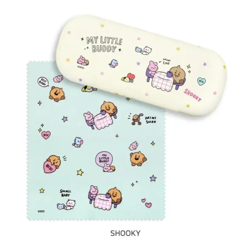 Monopoly x BT21 - Glasses Case Set - Little Buddy - Image 7