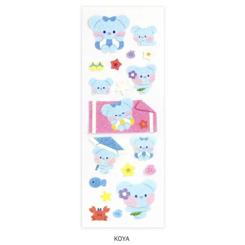 Monopoly x BT21 - Hologram Sticker - Summer Sky - Image 7